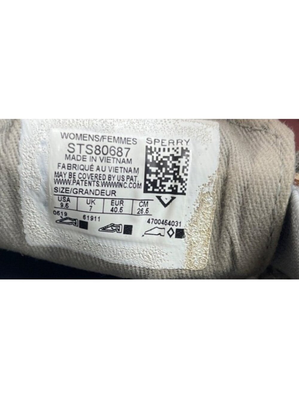 Sperry Shoes Women's Size 9.5 Gray Top Sider Lounge Away Loafer - Picture 12 of 12